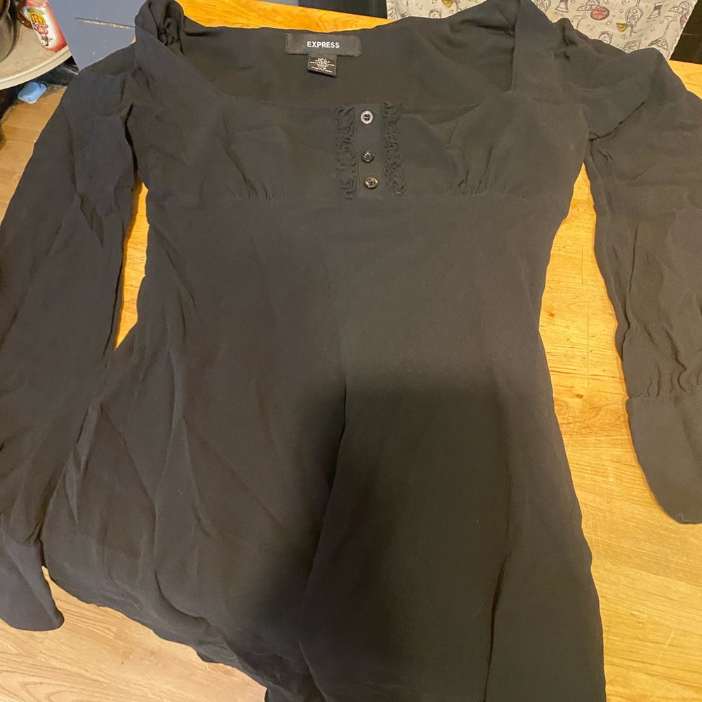 Express little black cocktail dress